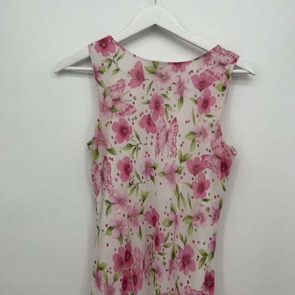 She’s The 1 Girls Floral Butterfly Midi Dress Y2k Size 16 Girl - Picture 8 of 9